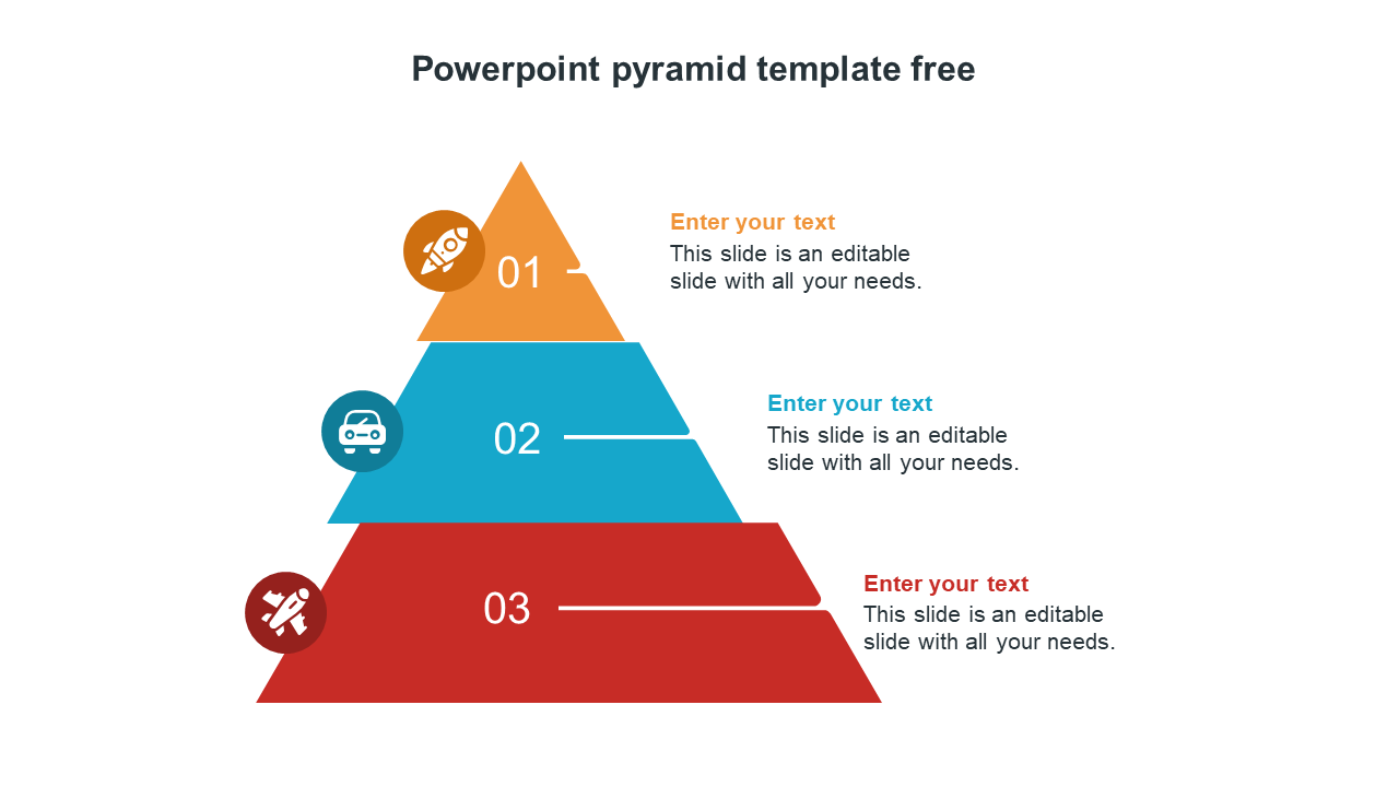 Free - Amazing PowerPoint Pyramid Template Free  Download